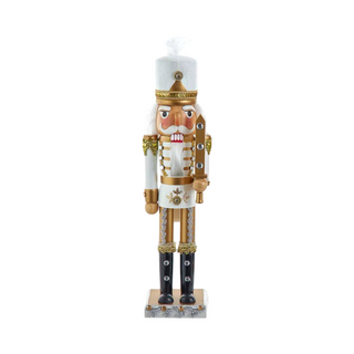 Gold & White Nutcracker