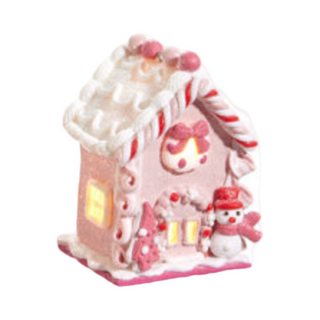 Lighted Gingerbread House Ornament