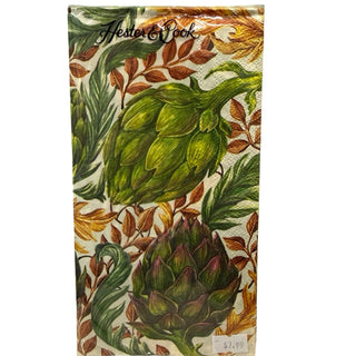Autumnal Artichokes Guest Napkin Set