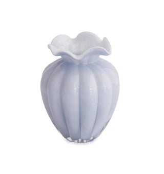 GLASS Vento Large Vase (Periwinkle)