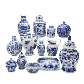 Blue and White Canton Bowl