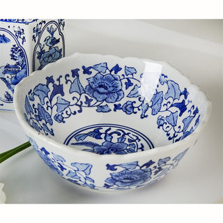 Blue and White Canton Bowl
