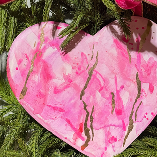 Pretty in Pink Pine Wreath