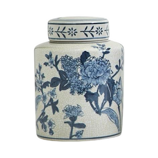 Japanese Blossom Tea Jar