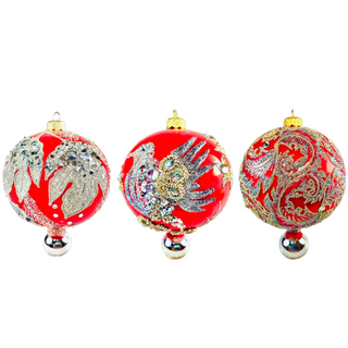 Ruby Tapestry Ornament