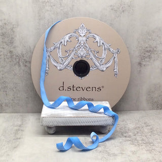 Dusty Blue Voss Velvet Ribbon, 5/8” X 50YD