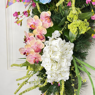 Whimsical Flower Teardrop