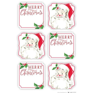 Merry Christmas and Santa Sticker Sheets