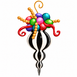 Merry & Bright Finial Ornaments