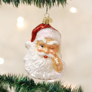 Night Before Christmas Santa Ornament