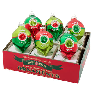 Holiday Splendor 6 Count 3.25" Decorated Reflector Tulips