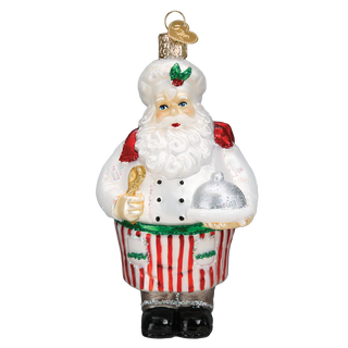 Chef Santa Ornament
