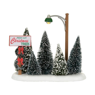 Lit Christmas Tree Lot, Dept. 56