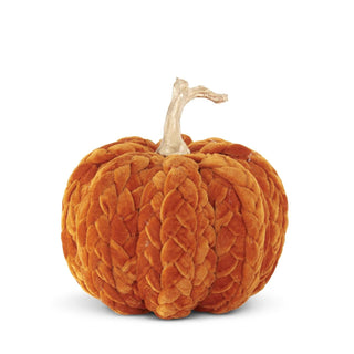 Rust Orange Braided Pumpkin, Short