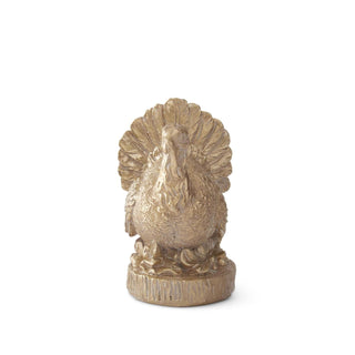Antique Gold Harvest Turkey, Small