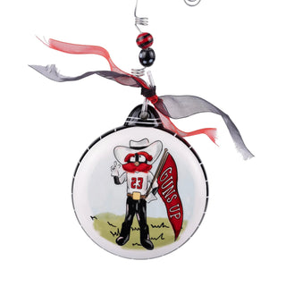 Texas Tech Mascot Puff Ornament