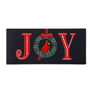 Joy to the World Wreath Sassafras Switch Mat