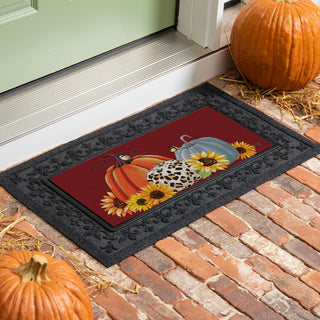 Animal Print Pumpkin Sassafras Switch Mat