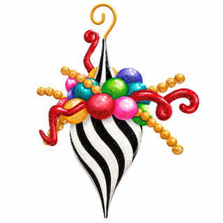 Merry & Bright Finial Ornaments