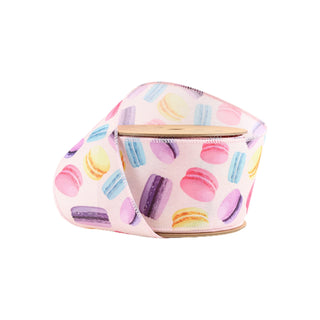 Pastel Macaroon Ribbon 2.5" X 10YD