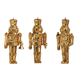 Gold Nutcracker Ornament