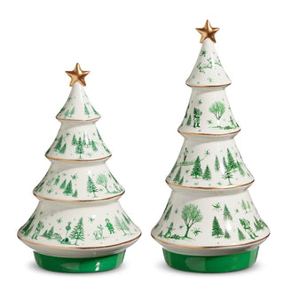 Christmas Scene Tree Set