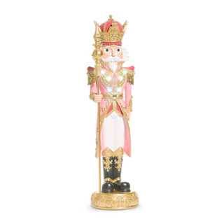 Lit Pink Nutcracker