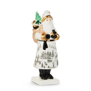 Elegant Santa with Gifts