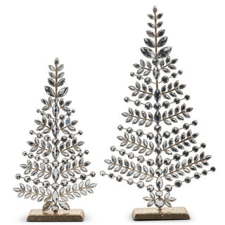 Clear Jeweled Christmas Tree