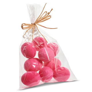 Pink Flocked Easter Eggs