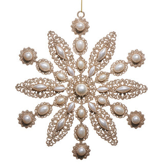 Glitter & Pearl Ornament