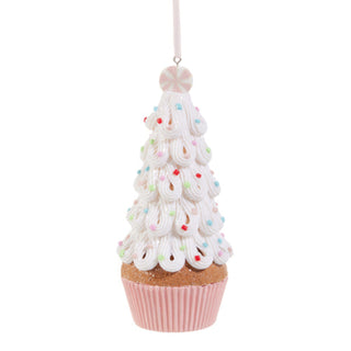 Sprinkle Tree Cupcake Ornament