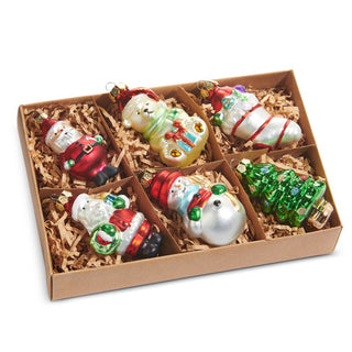 Vintage Icon Ornaments Set
