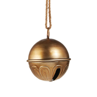 Gold Sleigh Bell Ornament, 7"