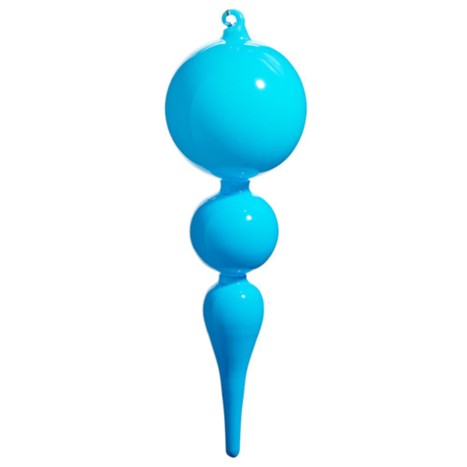 RAZ Glass Finial Ornament