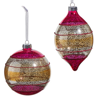 Pink Vintage Ornament