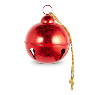 Red Bell Ornament, 9.5"