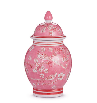11.75" Pink Ginger Jar