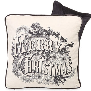 Vintage Merry Christmas Pillow