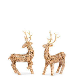Woven Table Top Deer
