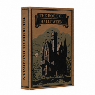 Vintage Halloween Book Storage Boxes