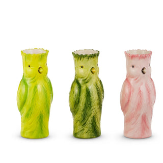 7" Cockatoo Bud Vase