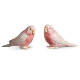 4" Pink Parrots