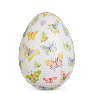 Butterfly Patterned Egg, Large