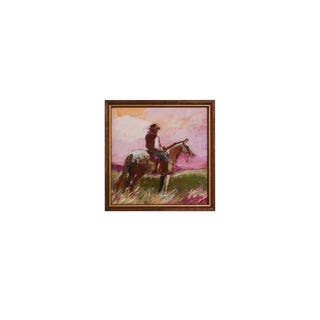 Wranglers at Dusk Framed Wall Art