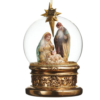 The Blessed Birth Globe Ornament