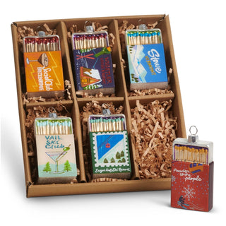 Box of Holiday Matchbooks Ornaments
