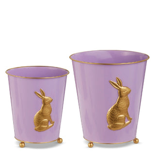 Lilac Bunny Cache Pot