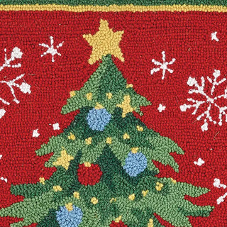 Two Nutcrackers Hook Rug