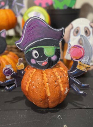 Sweet Spider Pirate Pumpkin Parts